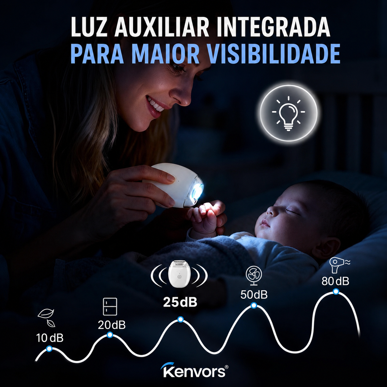 💅✨ Kenvors — Lima Elétrica Automática para Unhas de Toda a Família 👨👩👧👦