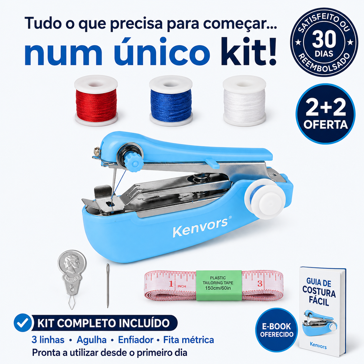 Mini Máquina de Costura Portátil