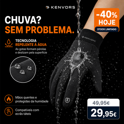 🔥 STOCK LIMITADO — Luvas Térmicas FROSTGUARD Resistentes à Água