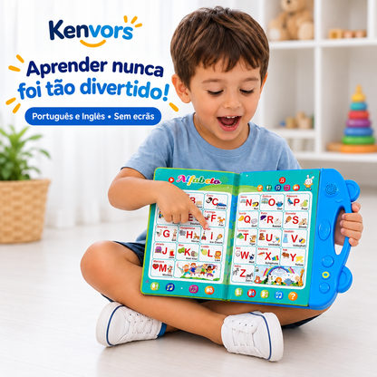 Livro Falante Bilíngue kenvors™ - Português e Inglês