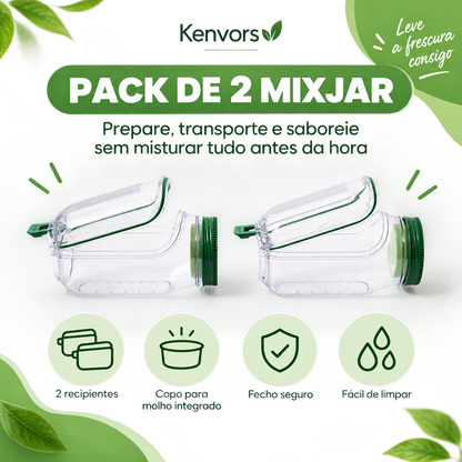 🔥 Kenvors™ — Marmita com Compartimentos e Recipiente para Molho Integrado