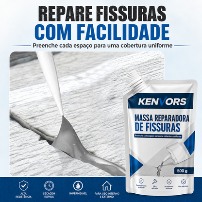🔥 NOVA VERSÃO 🔥 Kenvors — Adesivo Extra Resistente para Reparar Fissuras em Betão 🧱🔧