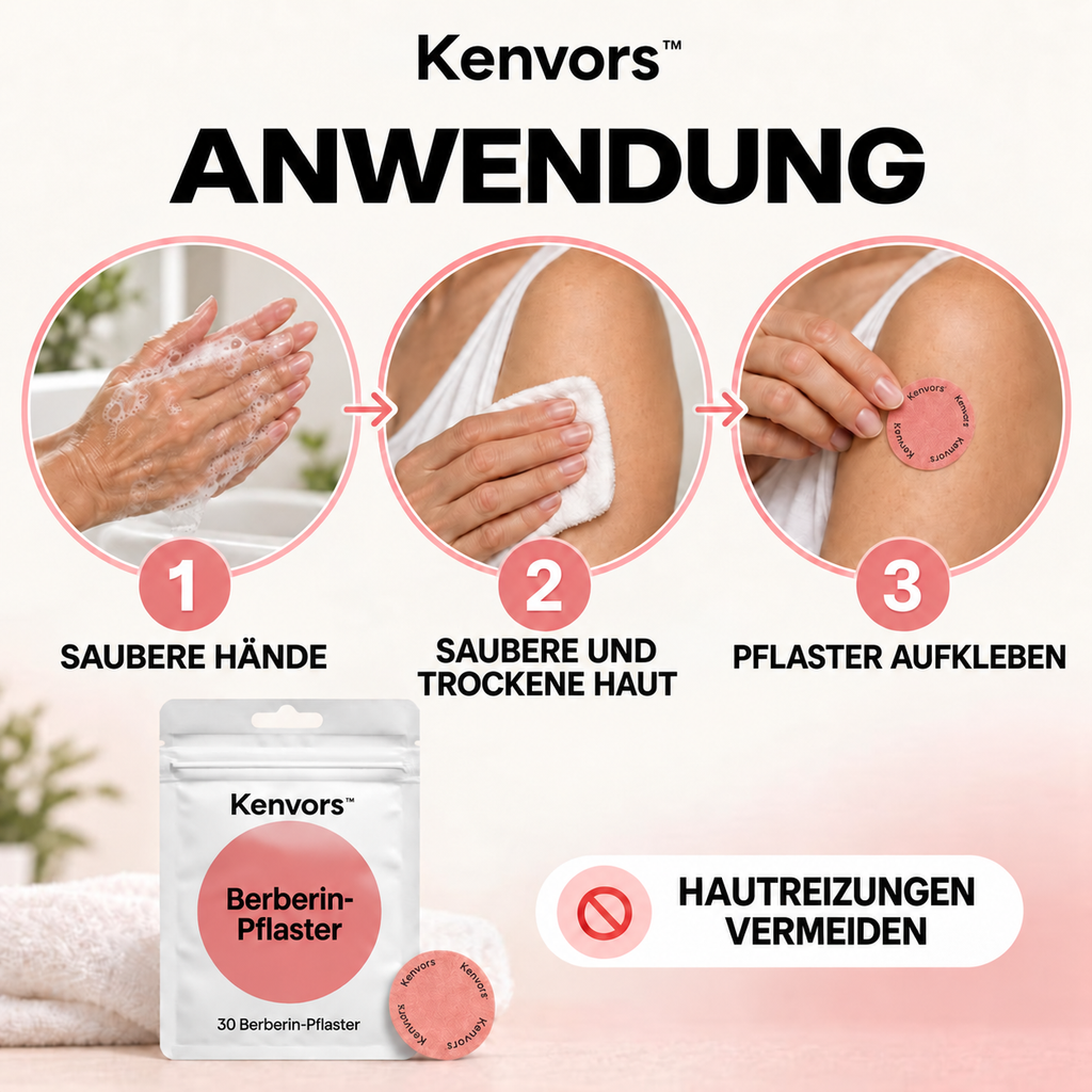 Berberina-Pflaster — Kenvors™