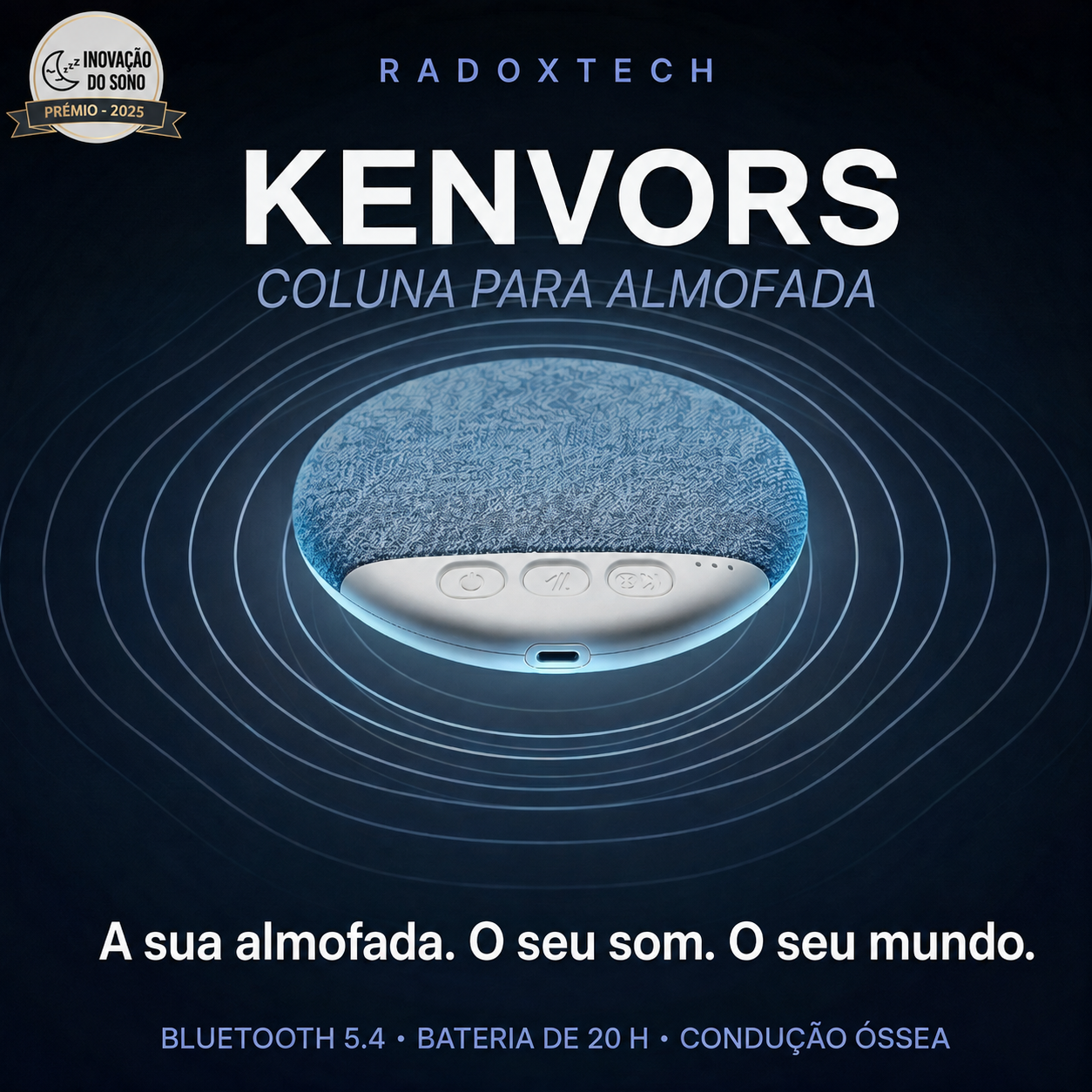 Kenvors™ Altifalante de Almofada