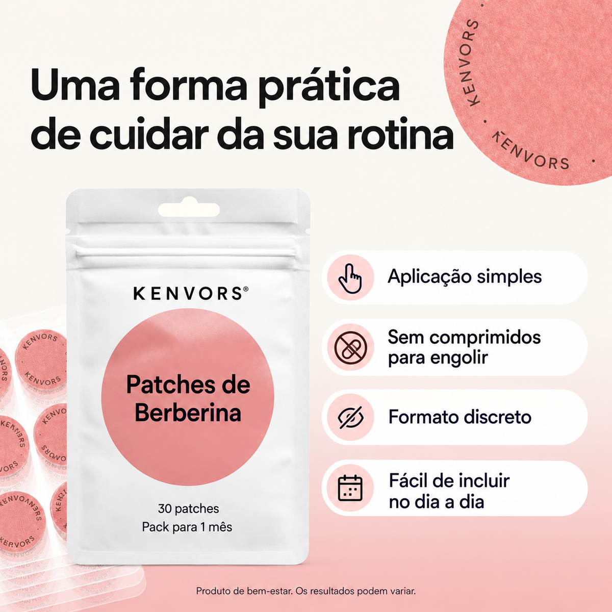Parches Berberina - Kenvors